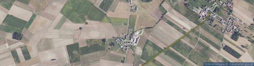 Zdjęcie satelitarne Dobki Stare ul.